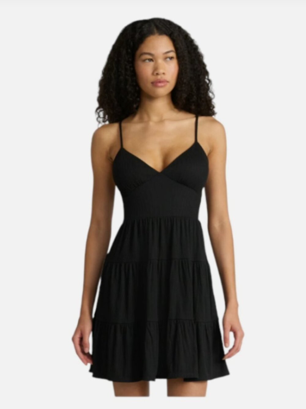 No Boundries Tiered Mini Dress XXL NWT